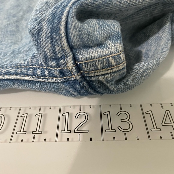 PAIGE Stella Straight in Gnarly Destructed 32 - Picture 10 of 14